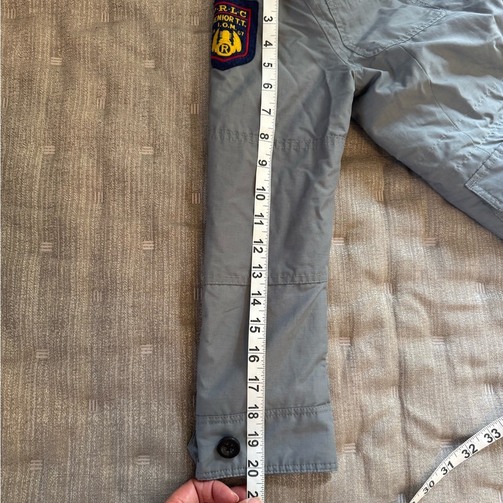 Polo Ralph Lauren Light Gray Military Jacket - Picture 4 of 5